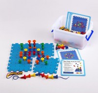 Мозаика Peg Board большая. Набор для группы - fgospostavki.ru - Чита