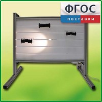 Панель с держателями и подсветкой для монтажа оборудования для проведения демонстрационных опытов по химии - fgospostavki.ru - Чита