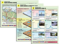 Комплект таблиц по географии "Природа России" раздаточные (цветные, ламинированные, А4, 10 штук) - fgospostavki.ru - Чита
