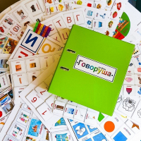 Альбом "Говоруша". Развивающие пособия на липучках  - fgospostavki.ru - Чита
