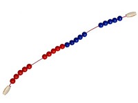 Бусы для счета в пределах 20 (раздаточные) - fgospostavki.ru - Чита
