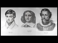 Портреты математиков (18 штук, формат А3) - fgospostavki.ru - Чита
