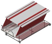 Тележка для барьеров на колесиках - fgospostavki.ru - Чита