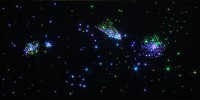 Напольный фиброоптический ковер "Млечный путь" 200х100, 300 точек - fgospostavki.ru - Чита
