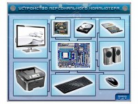 Электрифицированный учебно-информационный стенд "Устройство персонального компьютера" - fgospostavki.ru - Чита