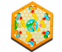 Бизиборд «Пчелиные соты №6» - fgospostavki.ru - Чита