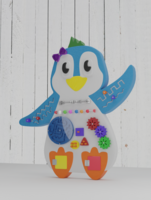 Бизиборд «Радостный пингвин» - fgospostavki.ru - Чита