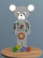 Бизиборд «Серая мышка» - fgospostavki.ru - Чита