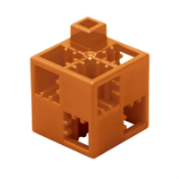 Кубик-основание коричневый 20х20 Artec - fgospostavki.ru - Чита