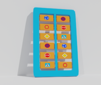 Игровая панель «Дорожные знаки»  - fgospostavki.ru - Чита