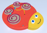 Настенный игровой элемент в виде головы гусеницы - fgospostavki.ru - Чита