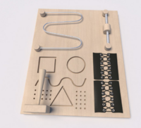 Настенная панель для эрготерапии - fgospostavki.ru - Чита