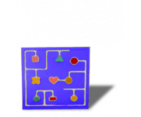 Развивающая панель для изучения движения фигур - fgospostavki.ru - Чита