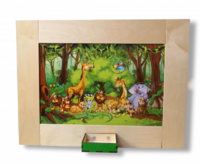 Тактильно-развивающая панель «Мир зверей» - fgospostavki.ru - Чита