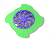 Тактильно-развивающая панель «Вращение радуги» - fgospostavki.ru - Чита