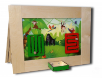 Тактильно-развивающая панель «Животные» - fgospostavki.ru - Чита