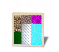 Тактильно-развивающая панель с разными текстурами - fgospostavki.ru - Чита