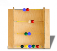 Тактильно-развивающая панель с текстурами и радужными шариками - fgospostavki.ru - Чита