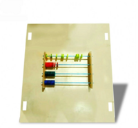 Тактильно-развивающая панель «Цветные счеты» - fgospostavki.ru - Чита