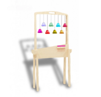 Тактильно-развивающая ширма с колокольчиками - fgospostavki.ru - Чита