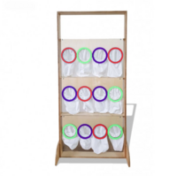 Тактильно-развивающая ширма с кармашками - fgospostavki.ru - Чита