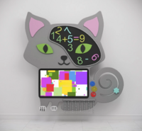 Интерактивный бизиборд с программным логопедическим комплексом и элементами «Кошечка» - fgospostavki.ru - Чита