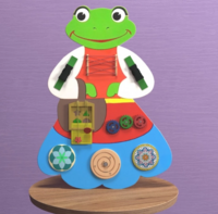 Бизиборд «Лягушка» - fgospostavki.ru - Чита