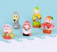 Набор резиновых игрушек «Красная шапочка» - fgospostavki.ru - Чита