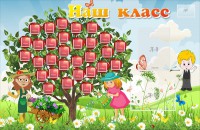 Стенд "Наш класс" Вариант 3 - fgospostavki.ru - Чита