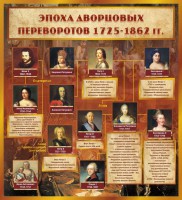 Стенд "Эпоха дворцовых переворотов" - fgospostavki.ru - Чита
