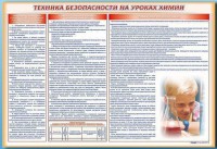 Стенд-уголок "Техника безопасности на уроках химии" - fgospostavki.ru - Чита