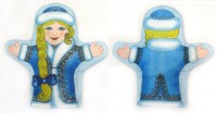 Кукла-рукавичка "Снегурочка" - fgospostavki.ru - Чита