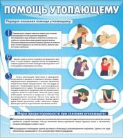 Стенд "Помощь утопающему" - fgospostavki.ru - Чита