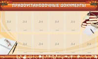 Стенд "ПРАВОУСТАНАВЛИВАЮЩИЕ ДОКУМЕНТЫ" - fgospostavki.ru - Чита