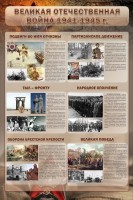 Стенд "Великая Отечественная война" (события) - fgospostavki.ru - Чита