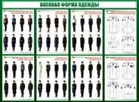 Стенд "Военная форма одежды" - fgospostavki.ru - Чита