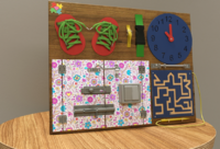 Бизиборд «Для девочек» - fgospostavki.ru - Чита