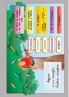 Комплект таблиц. Математика. Простые задачи. - fgospostavki.ru - Чита