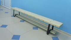 Скамейка гимнастическая (металлические ножки) (1,5 м)  - fgospostavki.ru - Чита