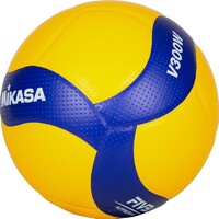Мяч волейбольный Mikasa V300W (размер 5, синтетическая кожа, профессиональный) - fgospostavki.ru - Чита