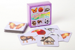 Набор магнитных карточек "Устный счет" (фон фиолетовый) - fgospostavki.ru - Чита