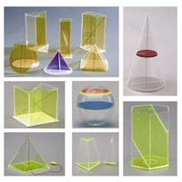 Базовый набор прозрачных геометрических тел с сечениями - fgospostavki.ru - Чита