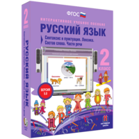 Русский язык 2 класс. Синтаксис и пунктуация. Лексика. Состав слова. Части речи - fgospostavki.ru - Чита