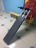 Доска для пресса навесная на шведскую стенку с двумя валиками (длина 1,5 метра) - fgospostavki.ru - Чита