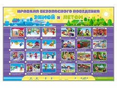 Интерактивный стенд "Правила безопасного поведения Зимой и Летом" - fgospostavki.ru - Чита