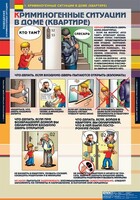 Комплект таблиц. ОБЖ. Поведение в криминогенных ситуациях. - fgospostavki.ru - Чита