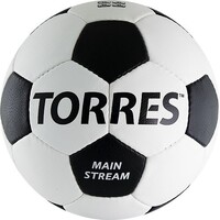 Мяч футбольный TORRES Main Stream (размер 4, синтетическая кожа, тренировочный) - fgospostavki.ru - Чита