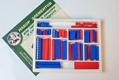 Набор элементов для числовой линейки и счетного квадрата - fgospostavki.ru - Чита