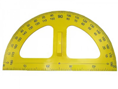 Транспортир классный пластмассовый - fgospostavki.ru - Чита