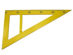 Угольник классный пластмассовый (30 и 60 градусов ) - fgospostavki.ru - Чита